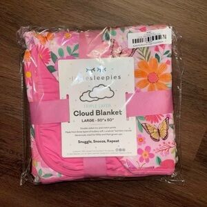 NIB Little Sleepies Butterfly Blooms Cloud